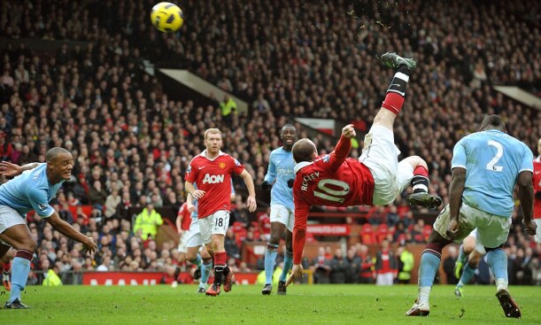 Wayne Rooney goal vs Man City