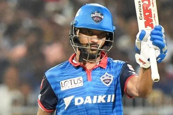 Shikhar Dhawan of Delhi Capitals