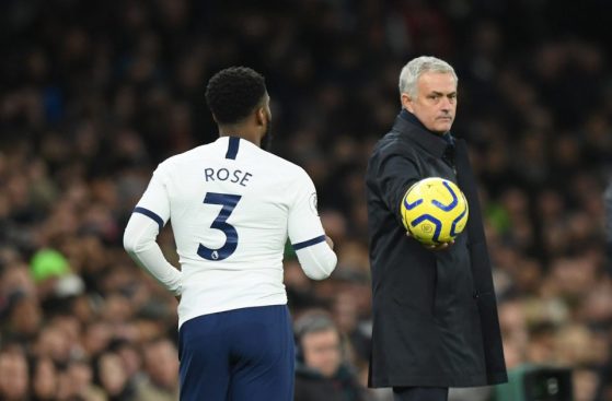 Danny Rose and Jose Mourinho (Image Credits - talkSPORT)  Rose