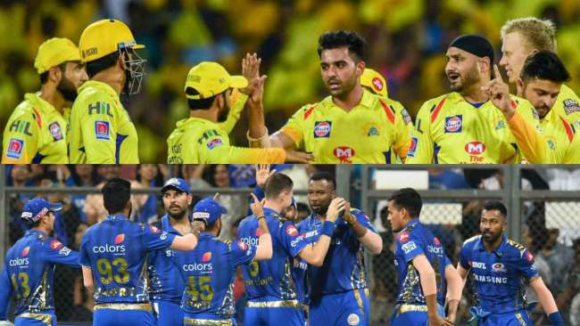 Mumbai Indians vs Chennai Super Kings in IPL 2019 Final