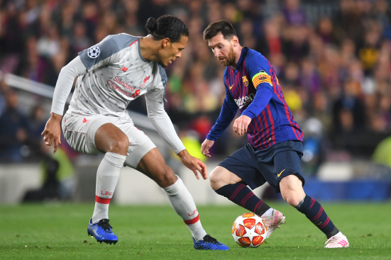 Virgil van Dijk Messi