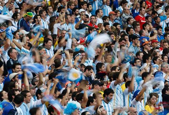 Argentina fans