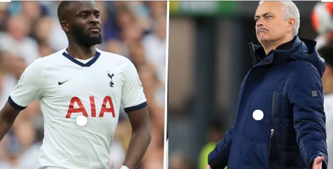 Tanguy Ndombele and Jose Mourinho