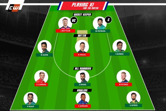 Pakistan vs England fantasy team