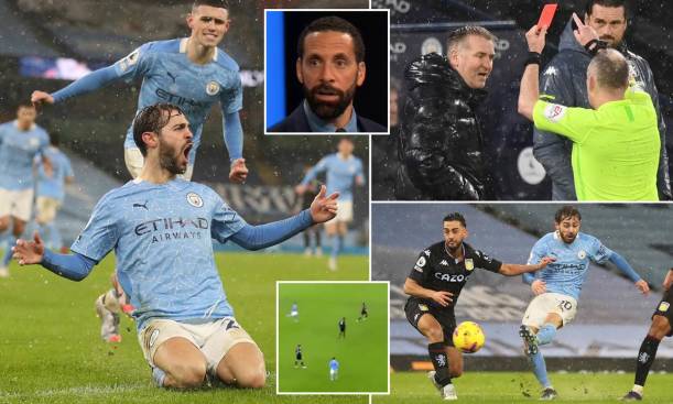 Man City vs Aston Villa in pictures