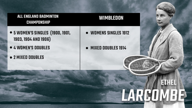 Ethel Larcombe All- England