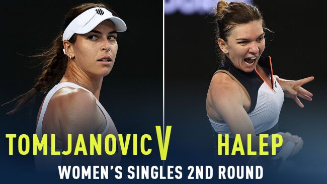 Simona Halep vs Ajla Tomljanovic