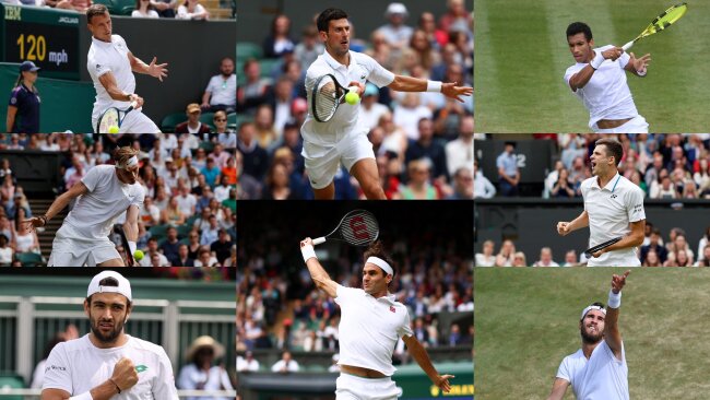 Wimbledon Quarter-Finals Power Rankings