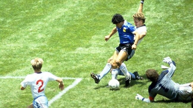 Diego Maradona solo goal vs England