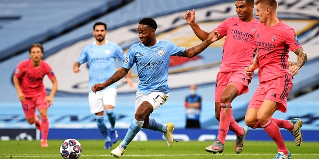 Raheem Sterling vs Real Madrid