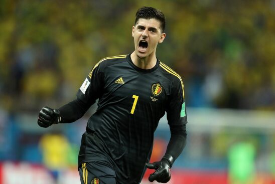 World Cup 2018: Belgium star Thibaut Courtois denies mocking Jordan Pickford over his height