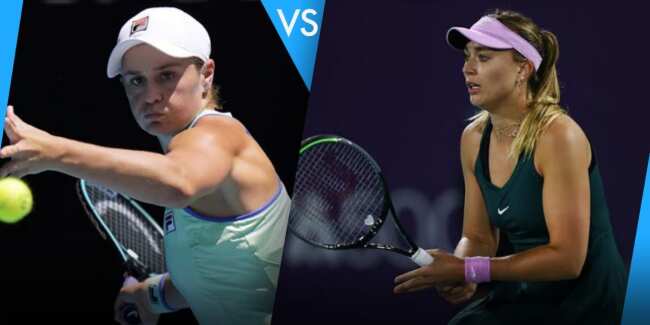 Barty vs Paula Badosa