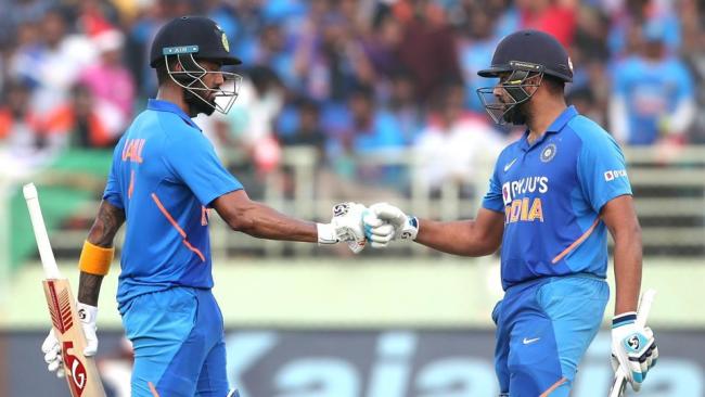 KL Rahul and Rohit Sharma (Picture: Hindustan Times) Rohit