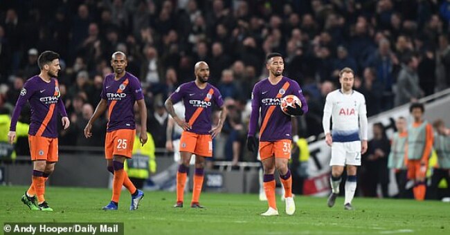 Tottenham 1-0 Man City