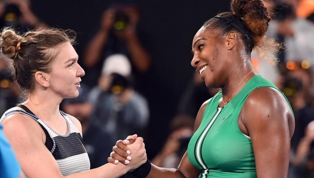 Halep and Williams 