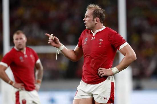 Alun Wyn Jones Australia vs Wales