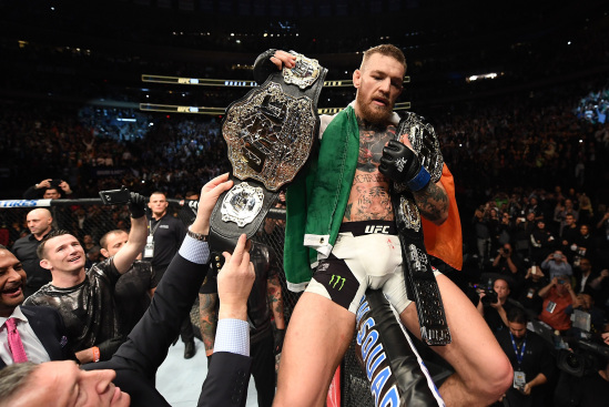 Conor McGregor double champ