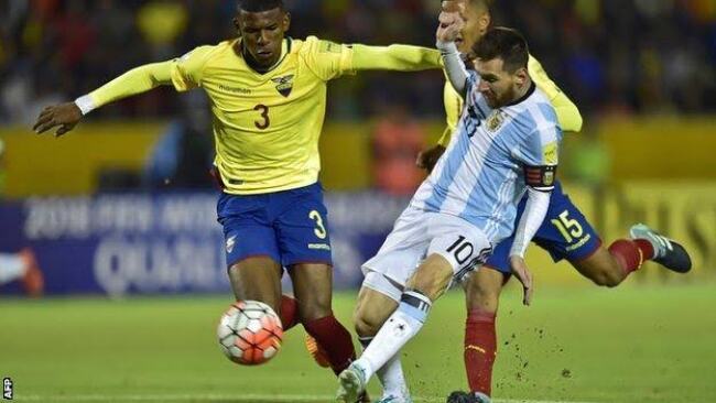 Lionel Messi vs Ecuador