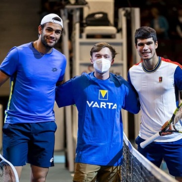 Berrettini and Carlos Alcaraz