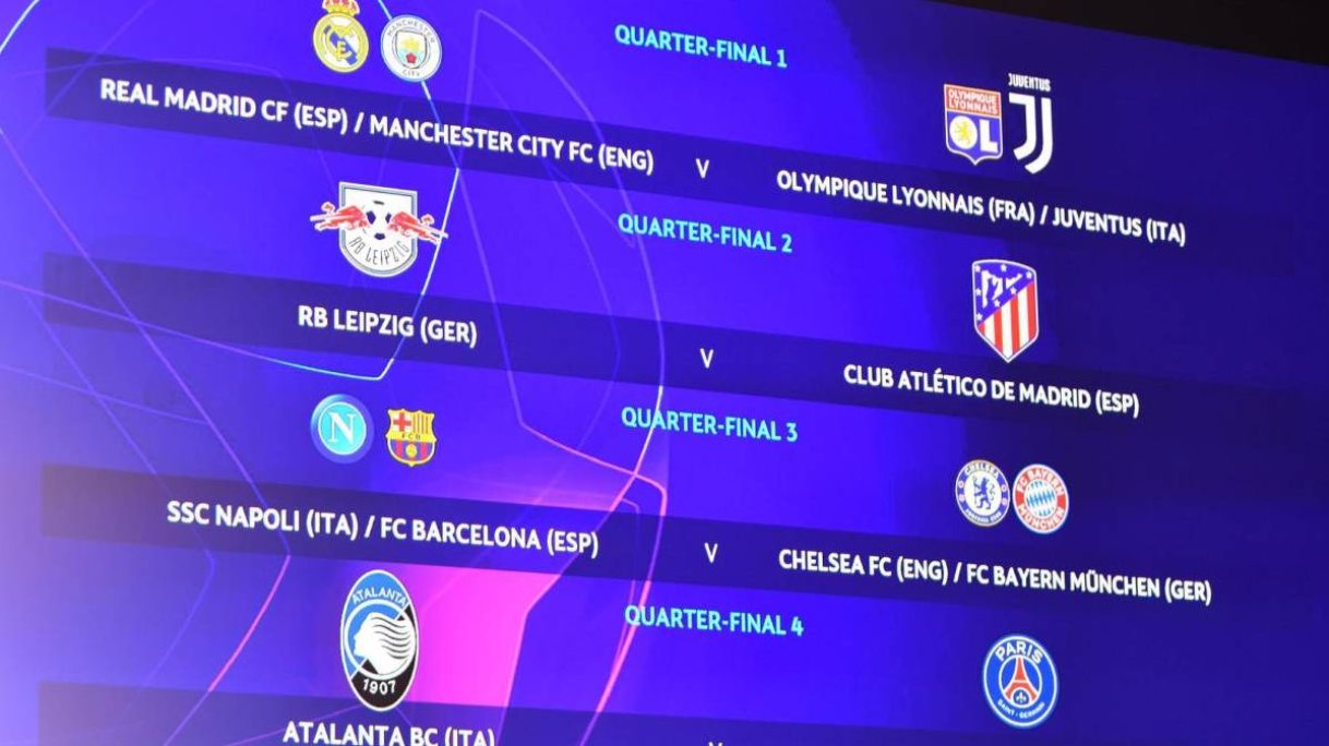 cl quarter finals 2019