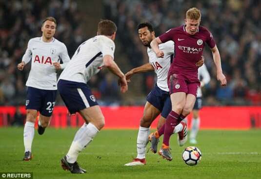 Tottenham 1-3 Man City