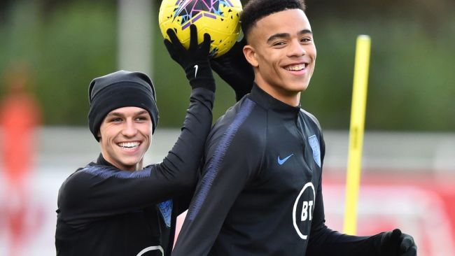 Phil Foden Mason Greenwood