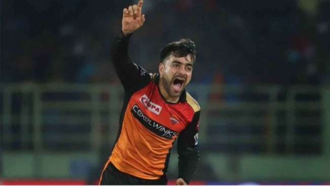 Rashid Khan of Sunrisers Hyderabad