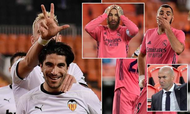 Valencia shock Real Madrid with a 4-1 win