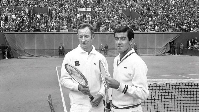 Rod Laver vs Tony Roche, 1969 Semi-Finals