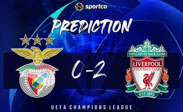 Benfica vs Liverpool Score Prediction