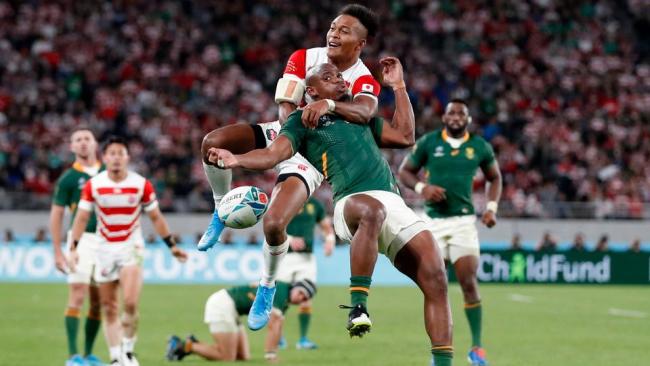 Kotaru Matsushima South Africa vs Japan Rugby World Cup 2019 Springboks